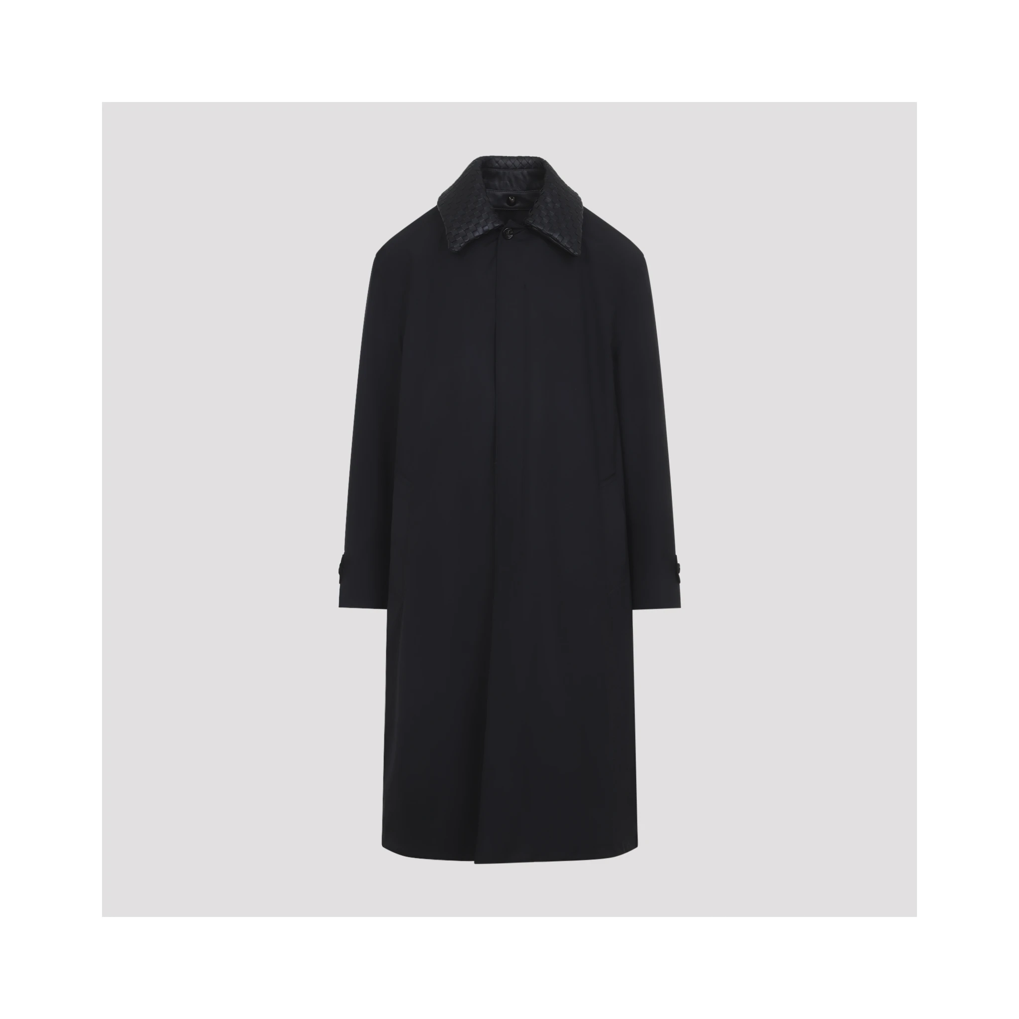 Bottega Veneta Technical Wool Trench