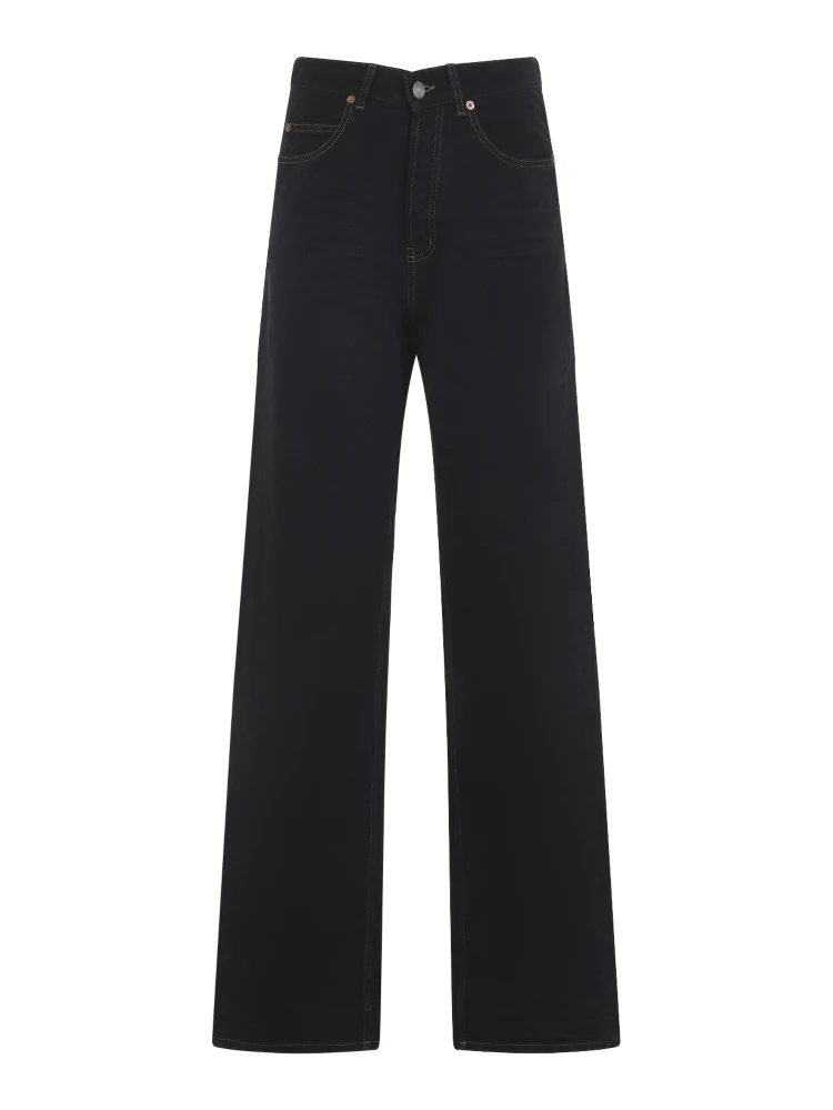 Saint Laurent V-Waist Long Baggy Jeans alternative