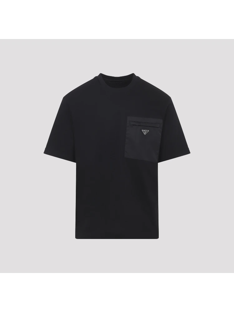 Prada Re-Nylon Jersey T-Shirt