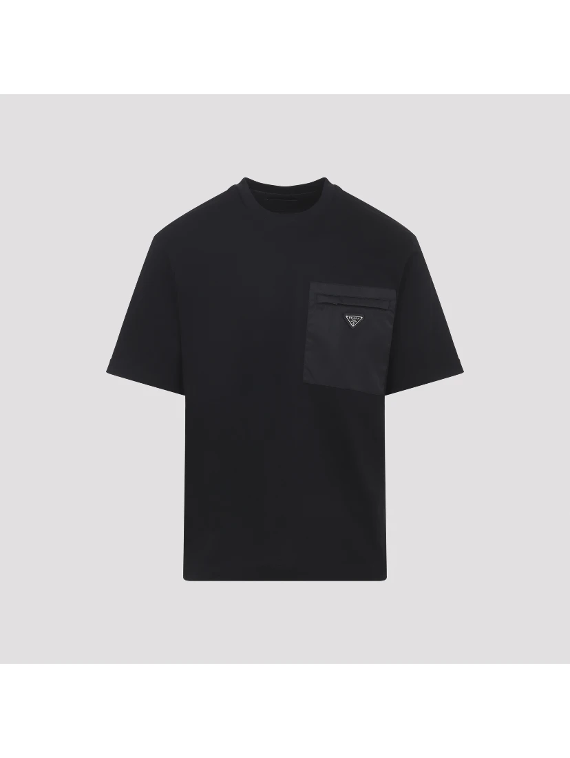 Prada Re-Nylon Jersey T-Shirt