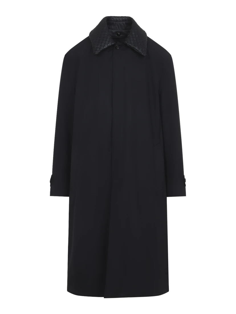 Bottega Veneta Technical Wool Trench