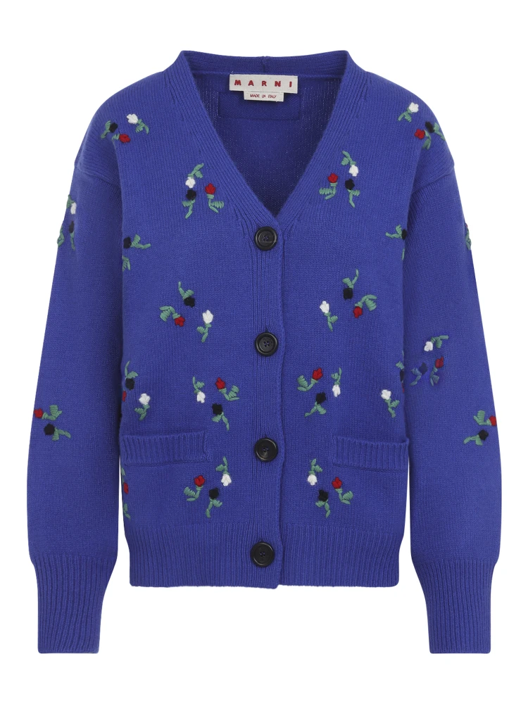 Marni Embroidered Floral Cardigan alternative