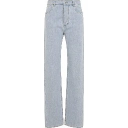 Bottega Veneta Chambray Straight Pants
