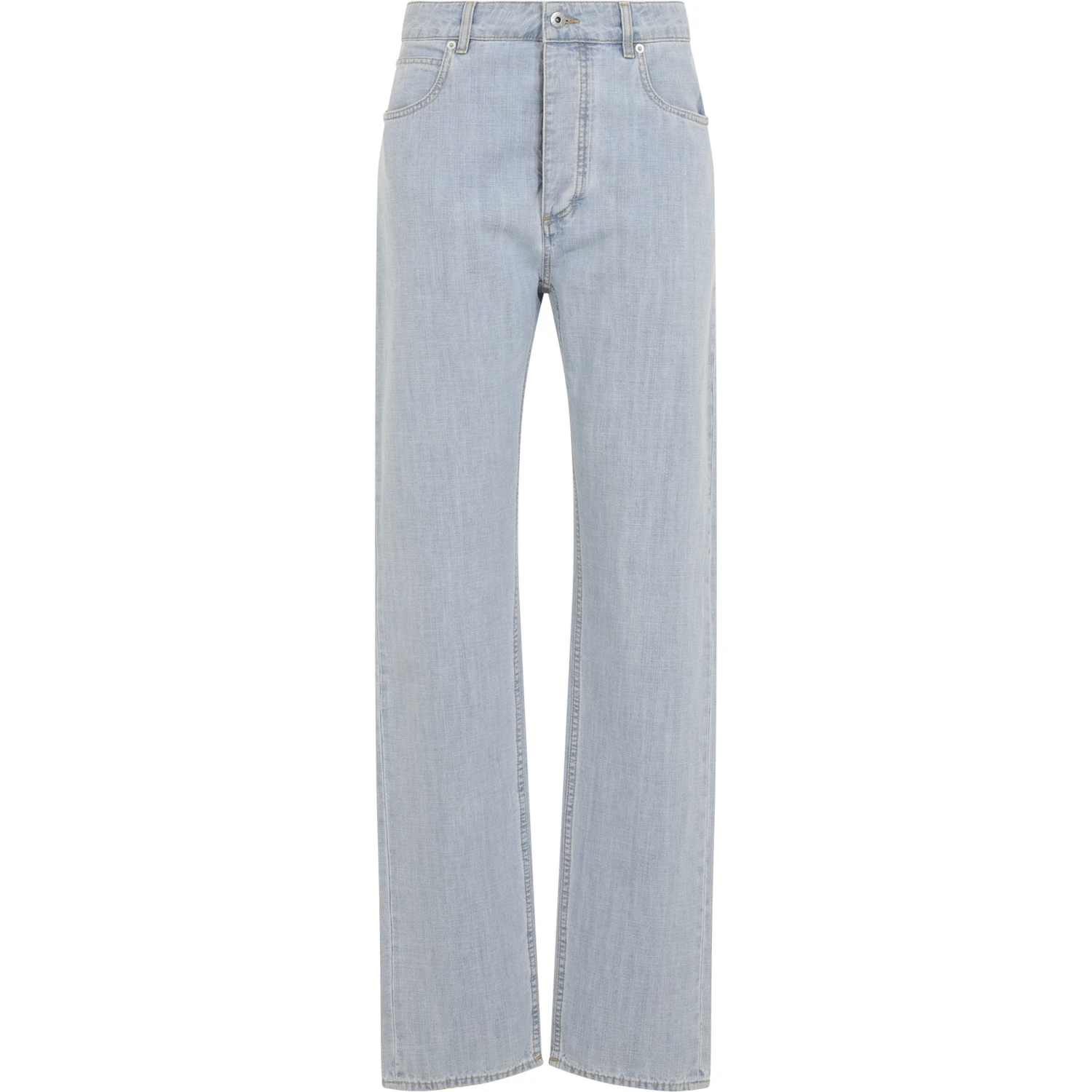 Bottega Veneta Chambray Straight Pants