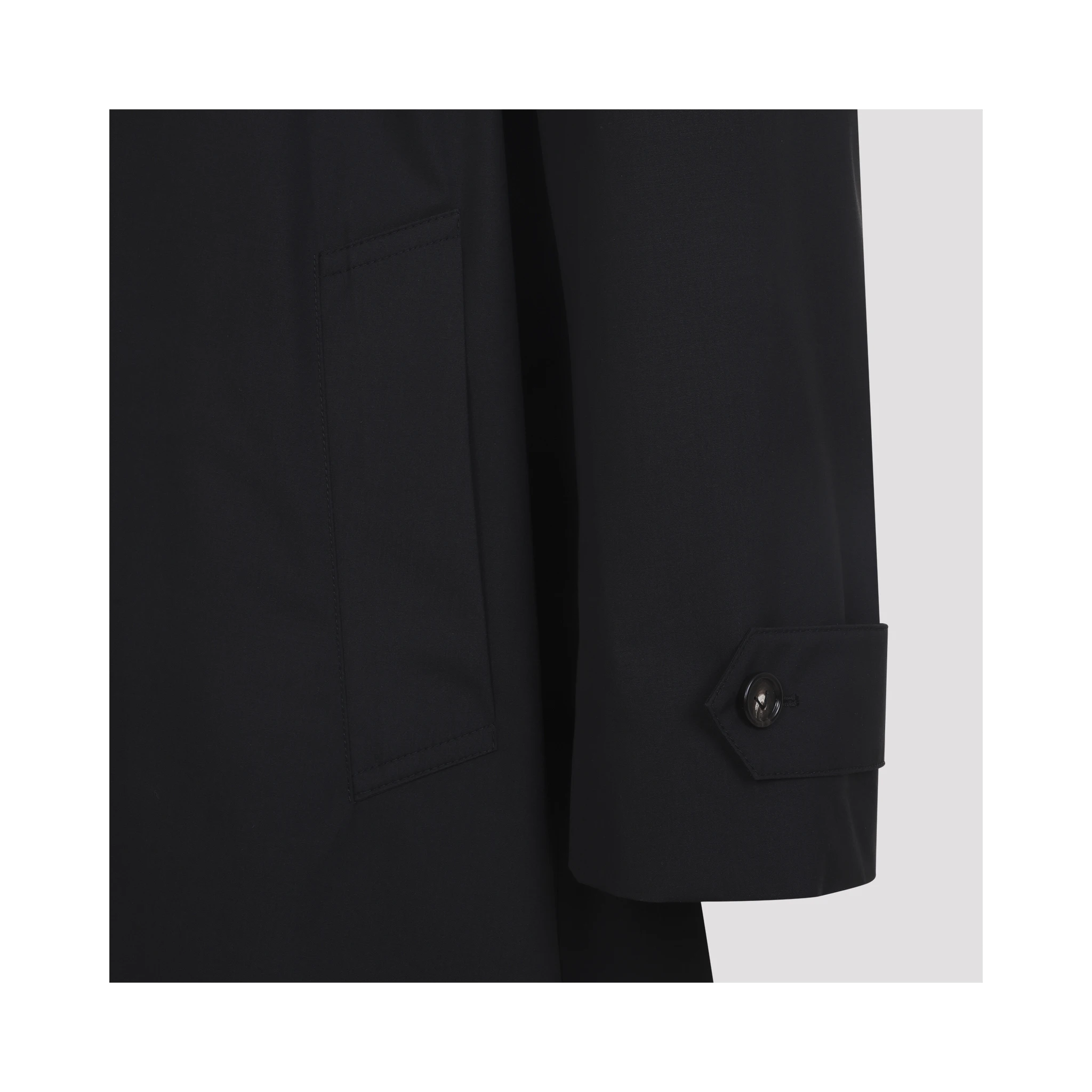 Bottega Veneta Technical Wool Trench