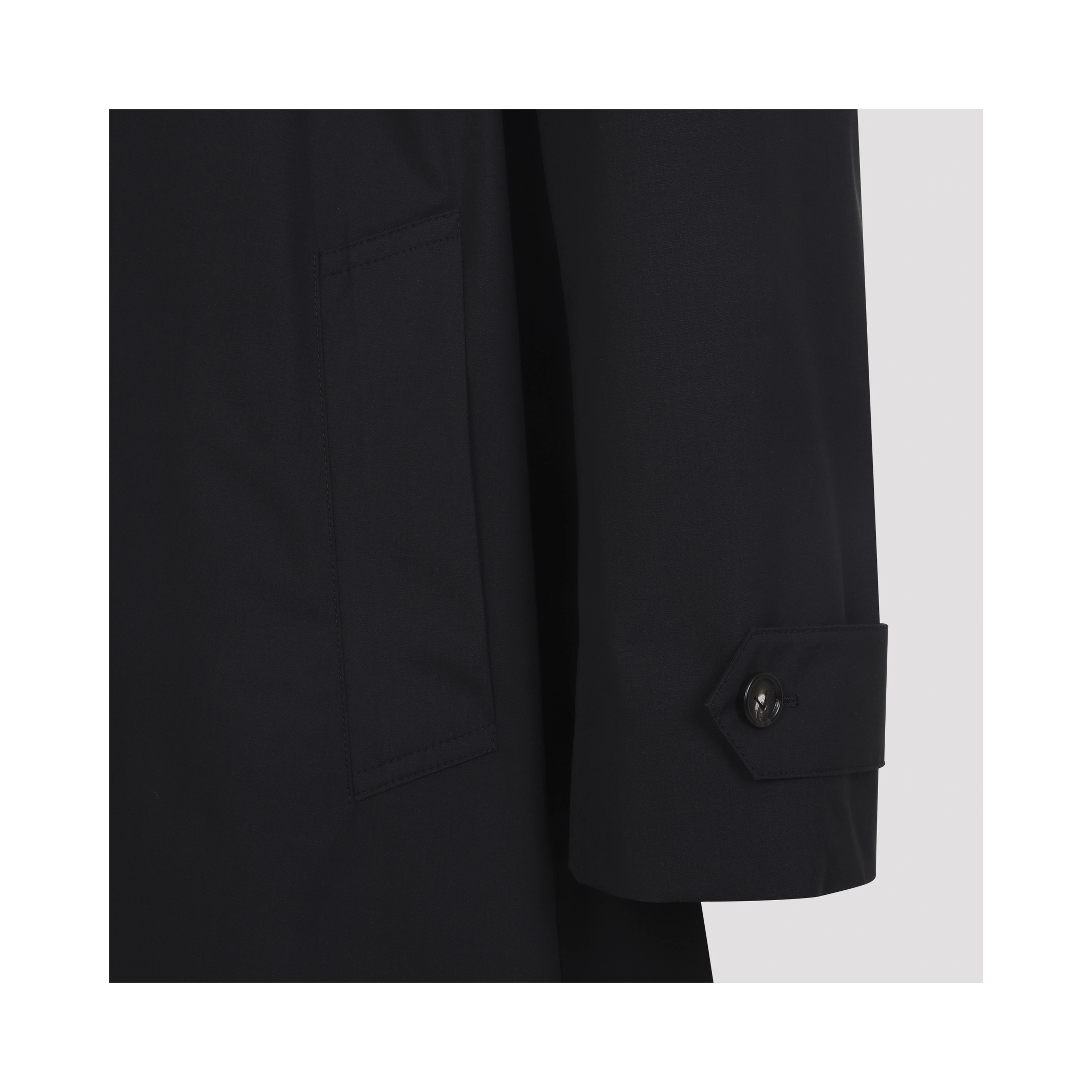 Bottega Veneta Technical Wool Trench