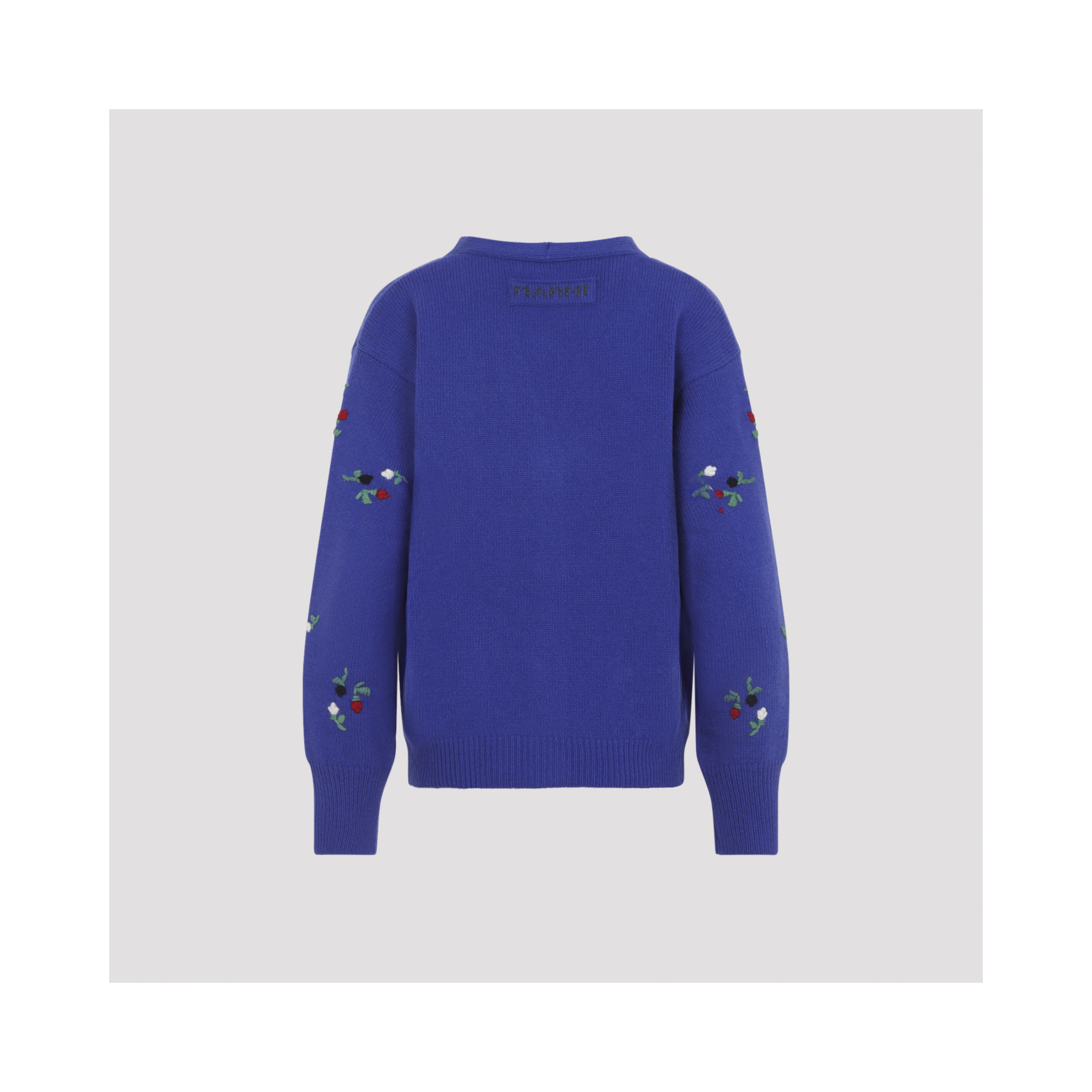 Marni Embroidered Floral Cardigan