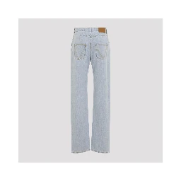 Bottega Veneta Chambray Straight Pants