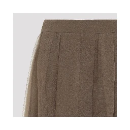 Brunello Cucinelli Midi voile Skirt
