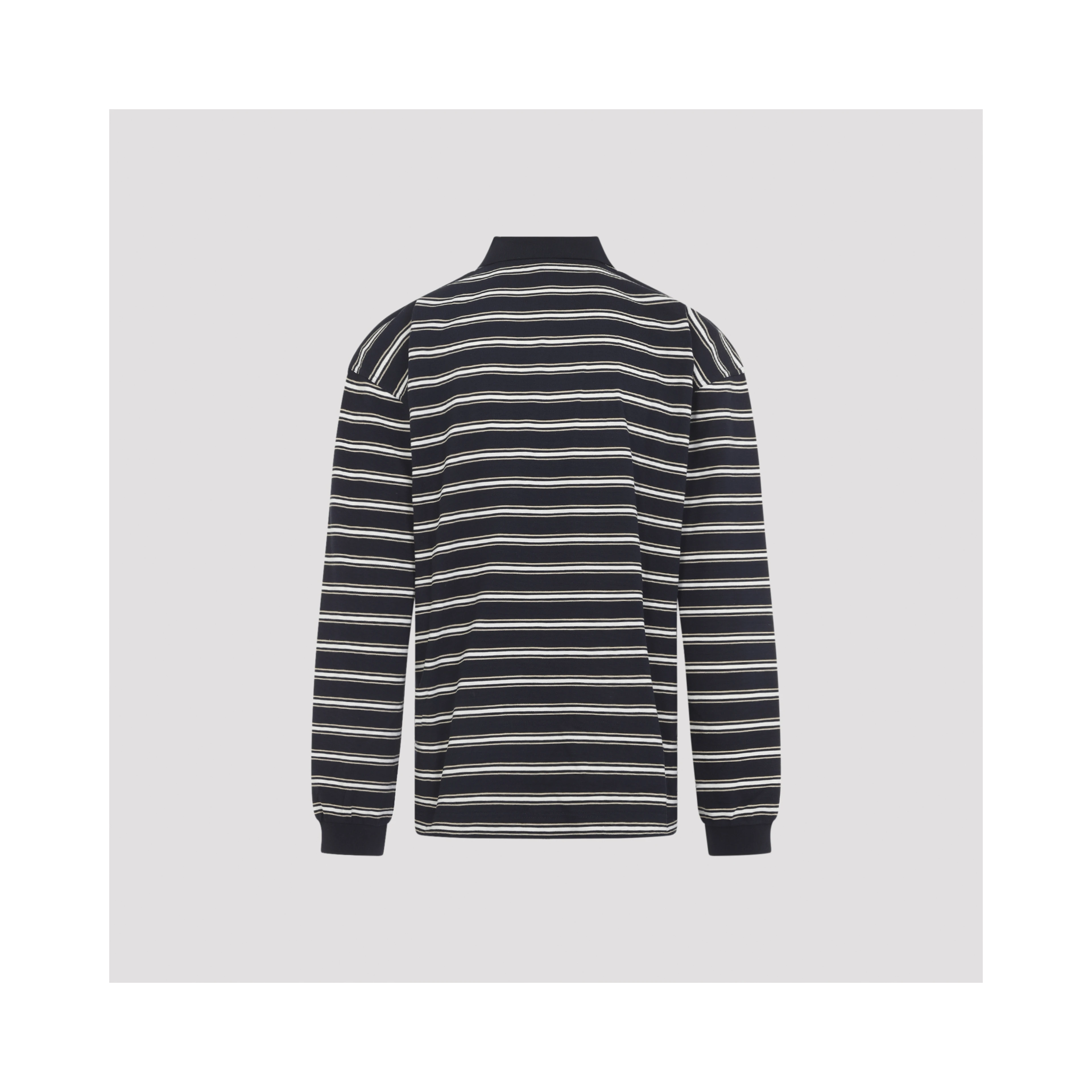 Bottega Veneta Stripes Piquet Polo