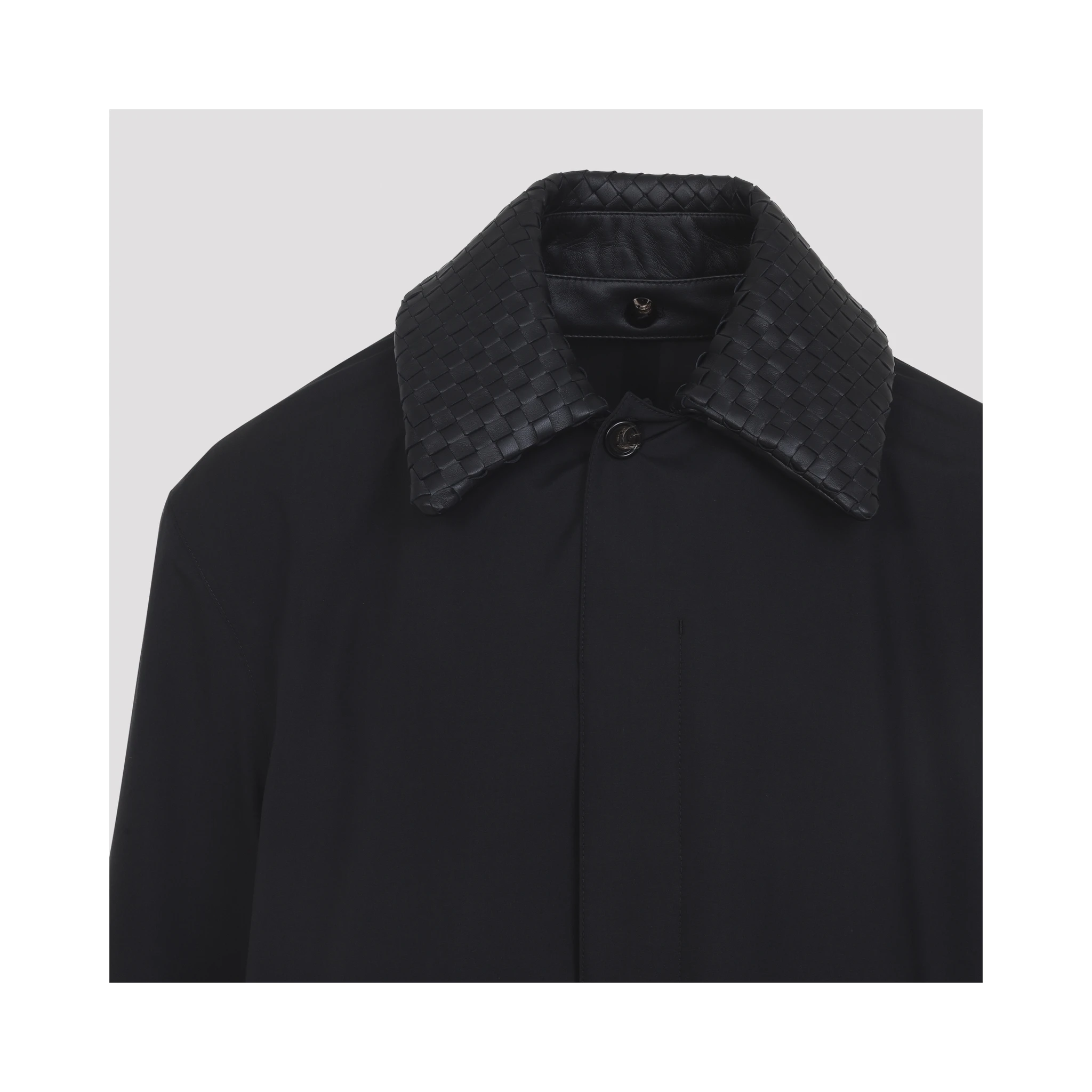 Bottega Veneta Technical Wool Trench
