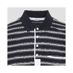 Bottega Veneta Stripes Piquet Polo