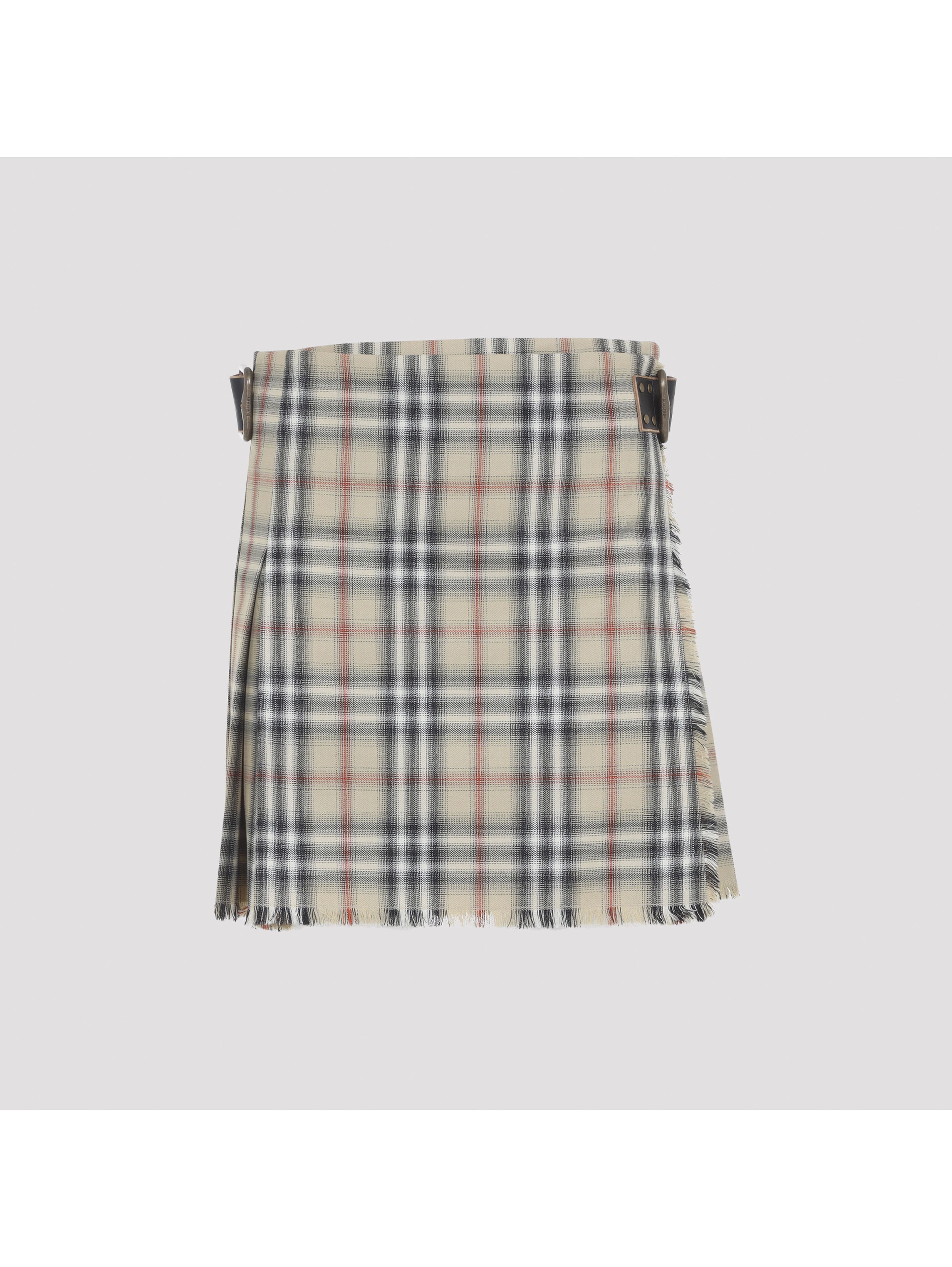 Burberry Check Wool Mini Kilt