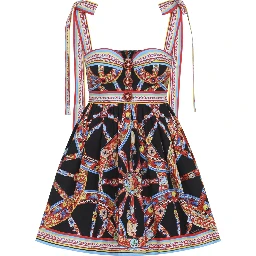 Dolce & Gabbana Popeline Carretto Mini Dress