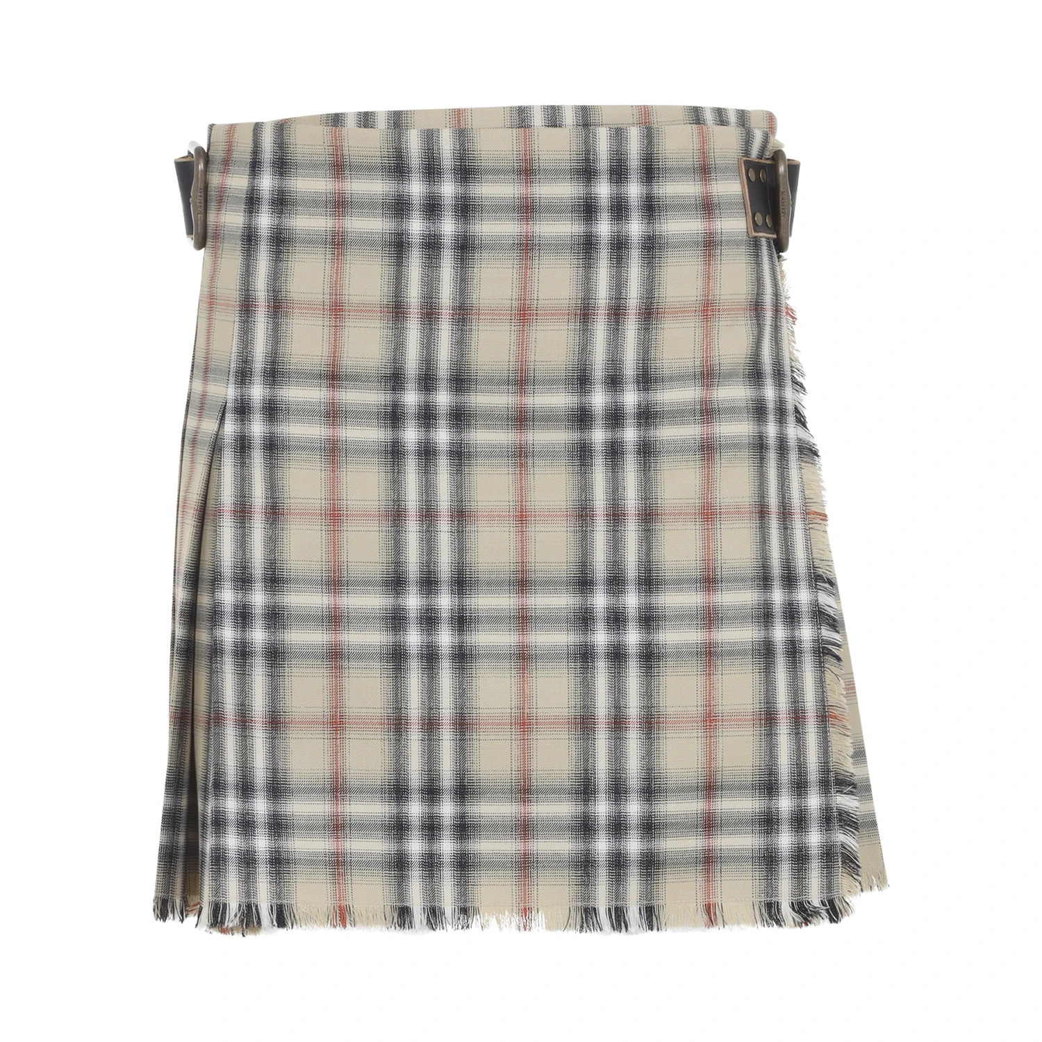 Burberry Check Wool Mini Kilt