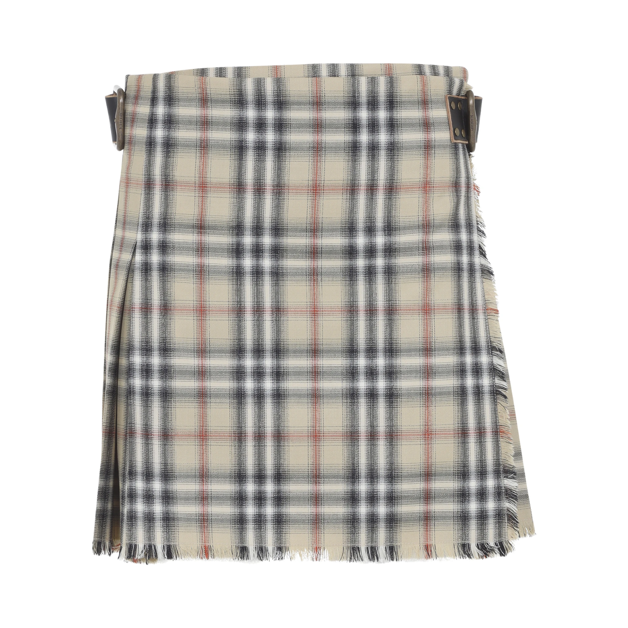 Burberry Check Wool Mini Kilt