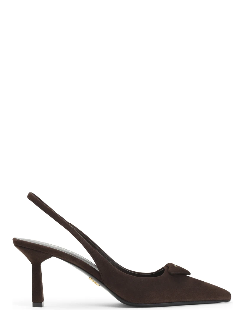 Prada Suede Leather Pumps