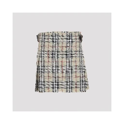 Burberry Check Wool Mini Kilt
