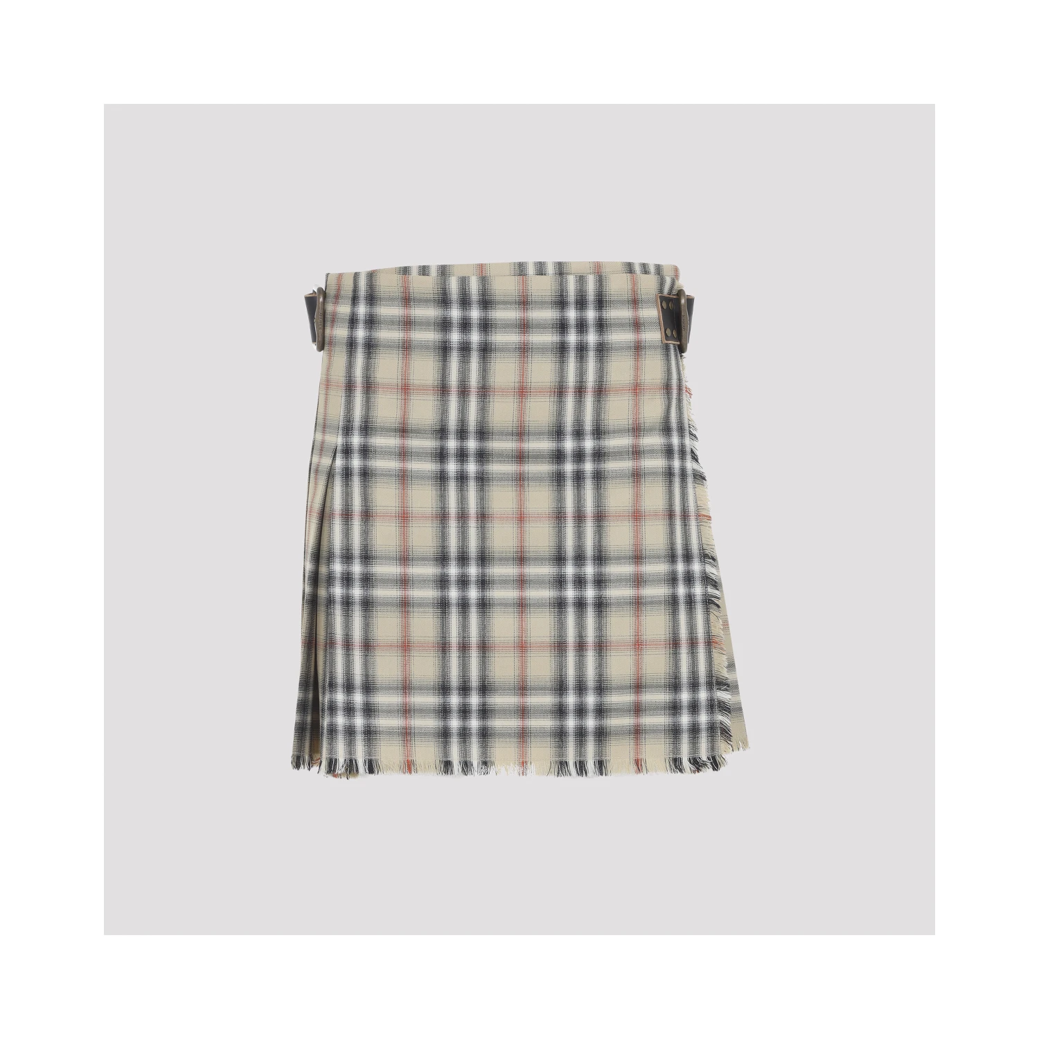 Burberry Check Wool Mini Kilt