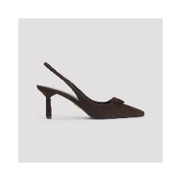 Prada Suede Leather Pumps