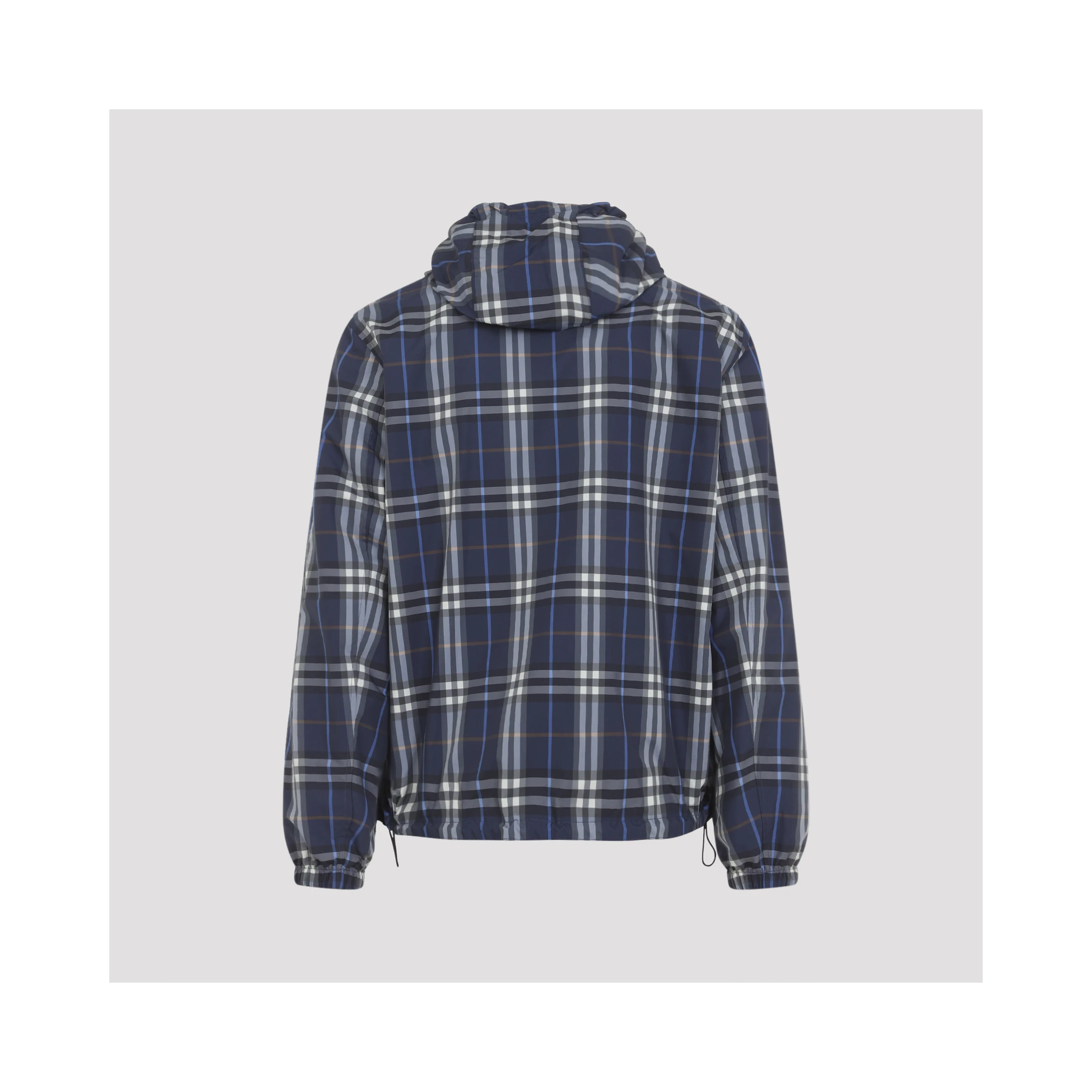 Burberry Check Newport Reversible Hooded Jacket