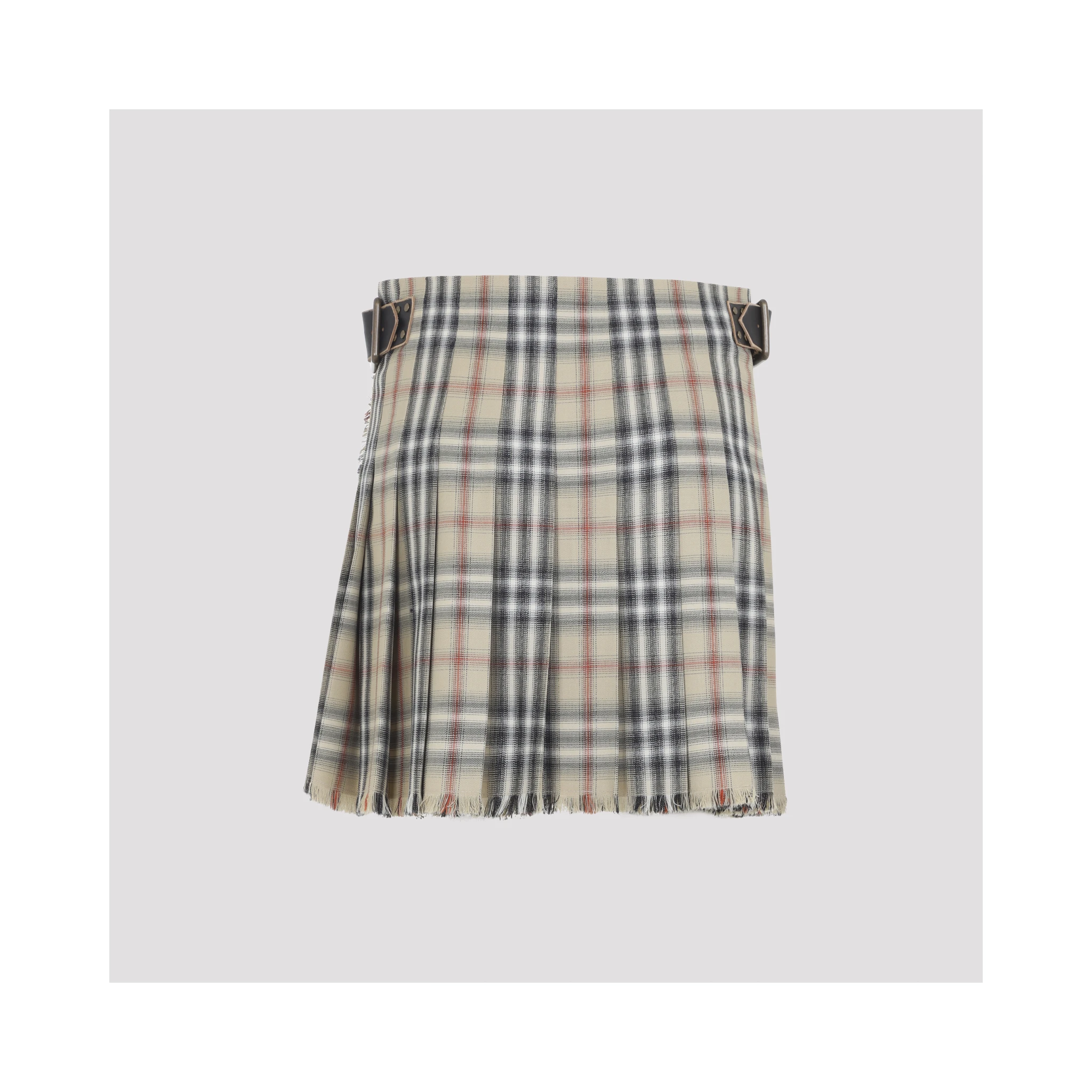 Burberry Check Wool Mini Kilt