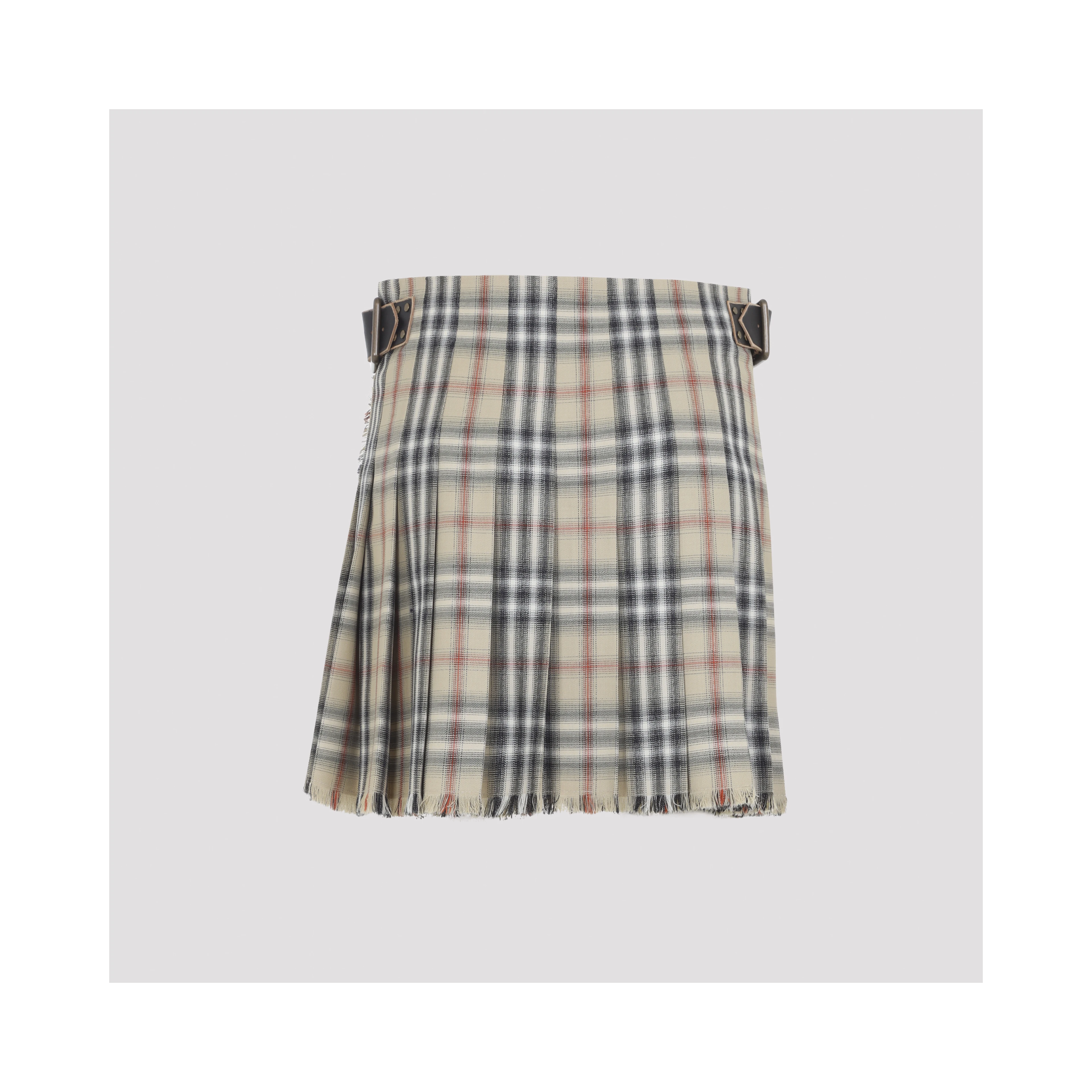Burberry Check Wool Mini Kilt