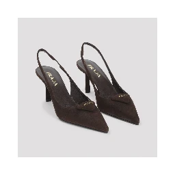 Prada Suede Leather Pumps