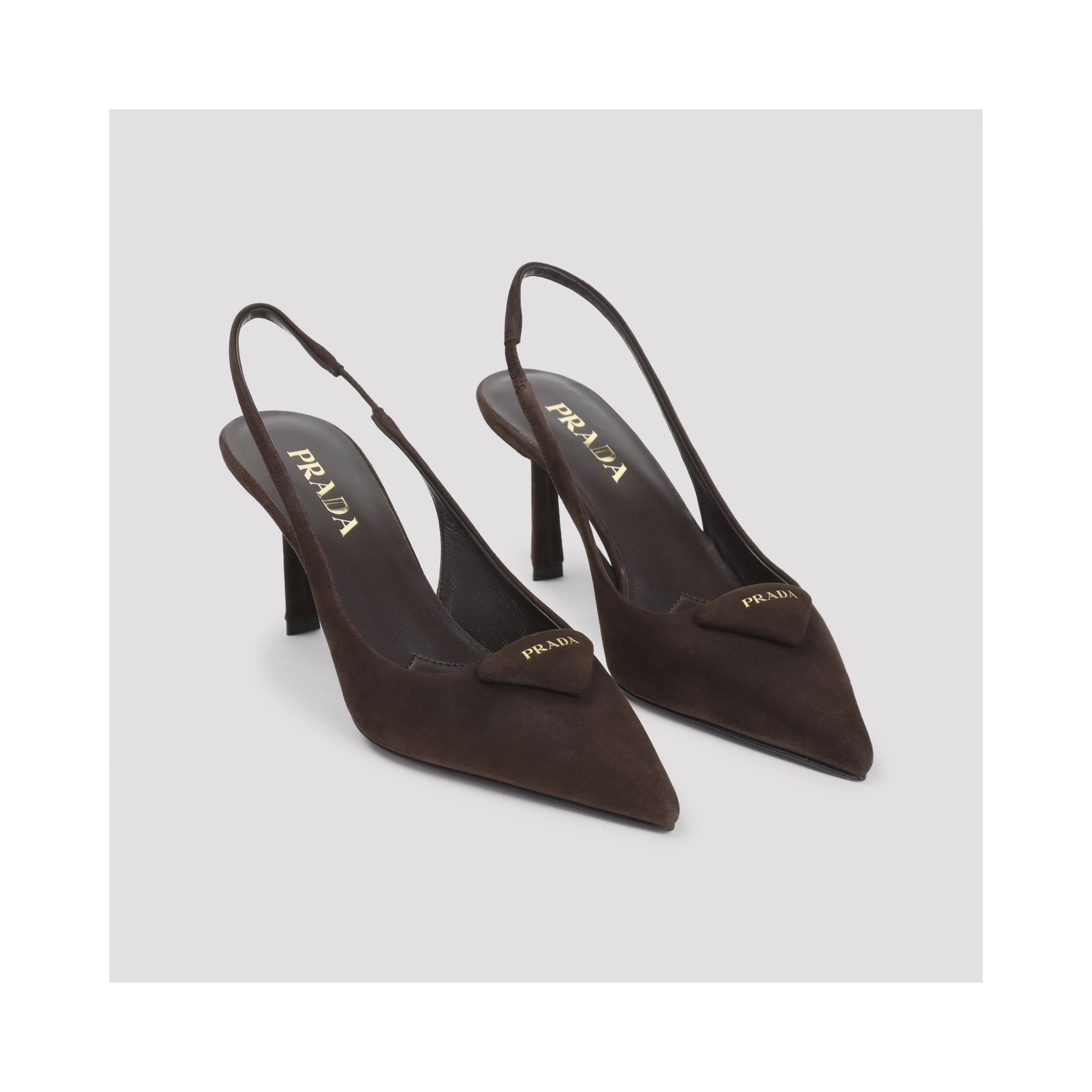 Prada Suede Leather Pumps