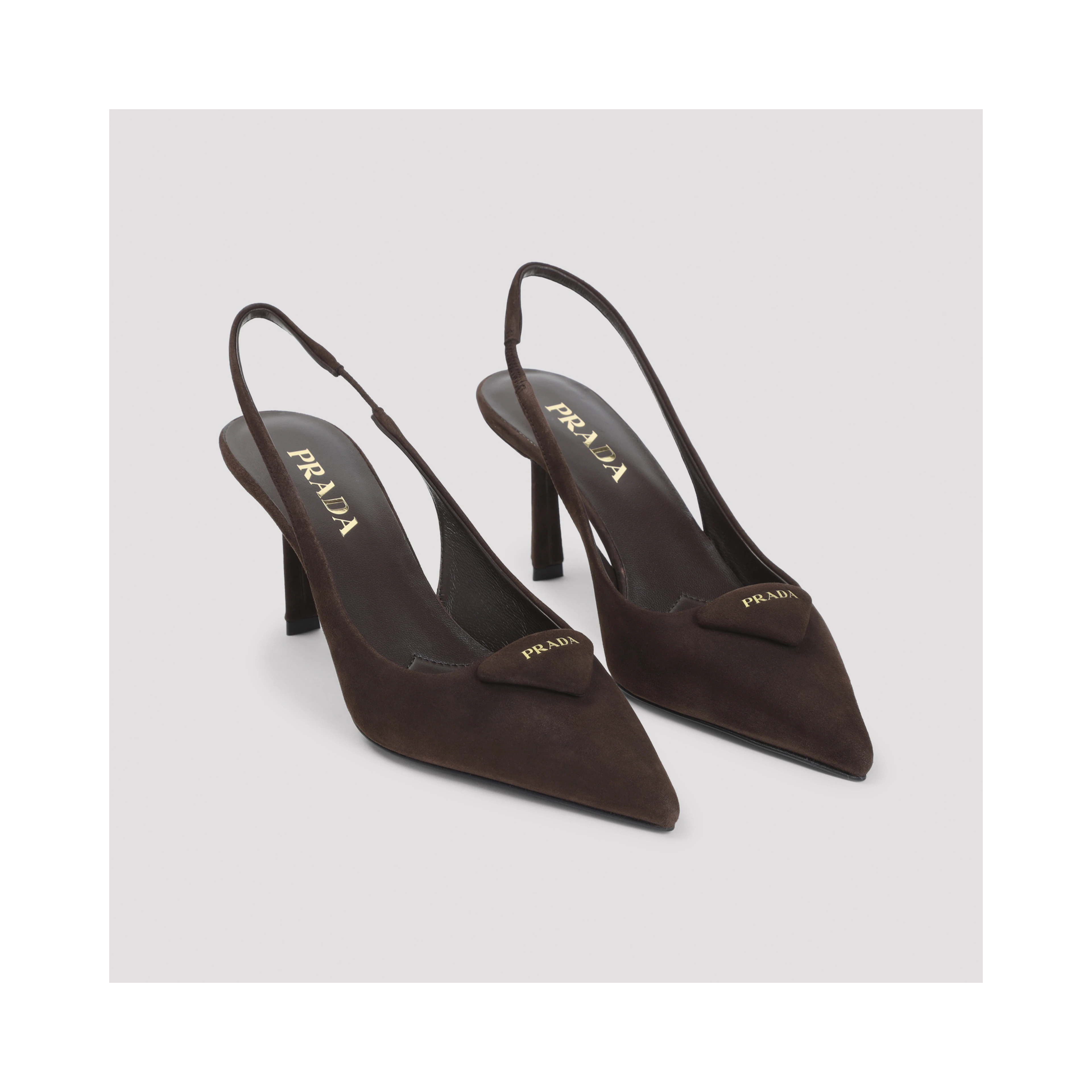 Prada Suede Leather Pumps