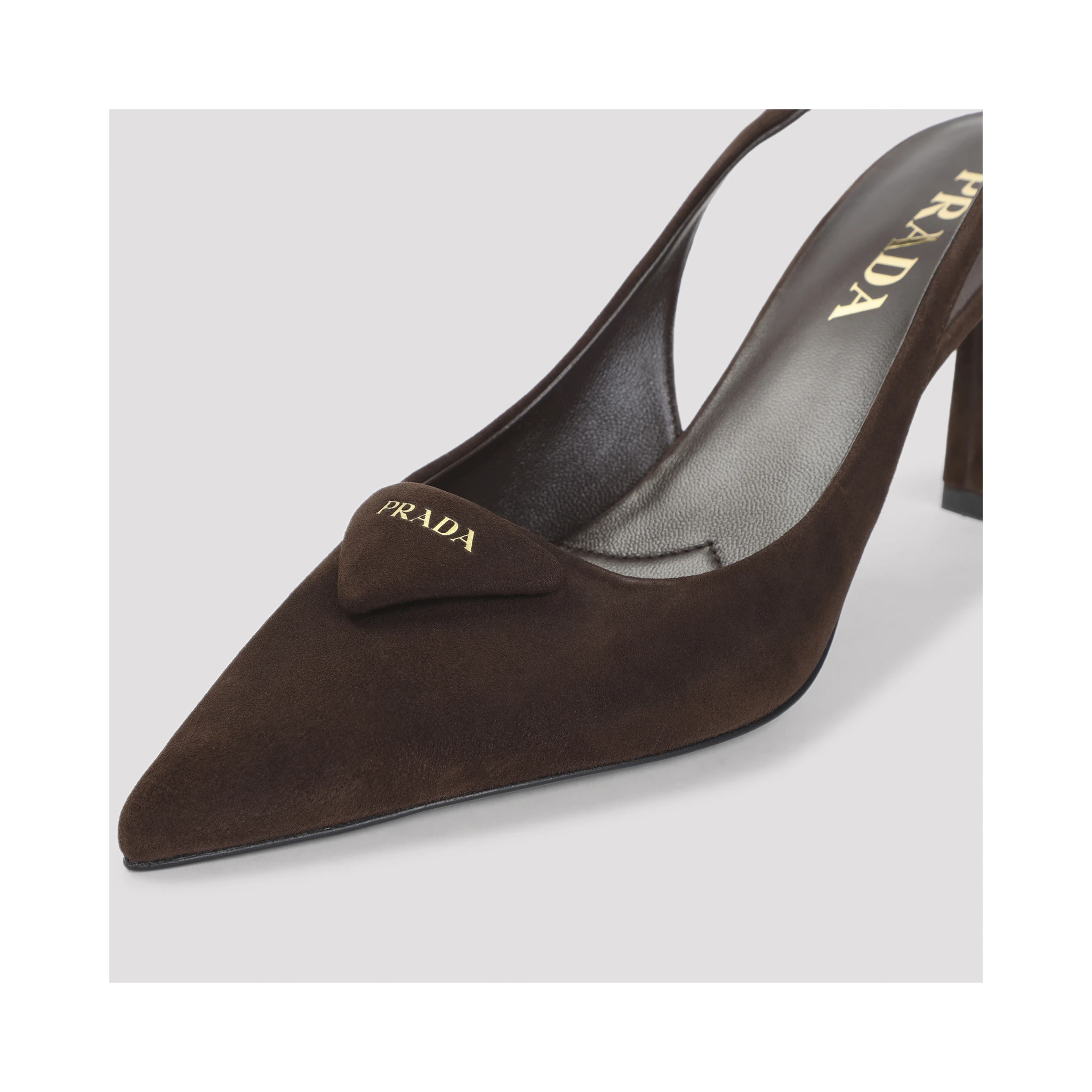 Prada Suede Leather Pumps