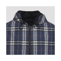 Burberry Check Newport Reversible Hooded Jacket