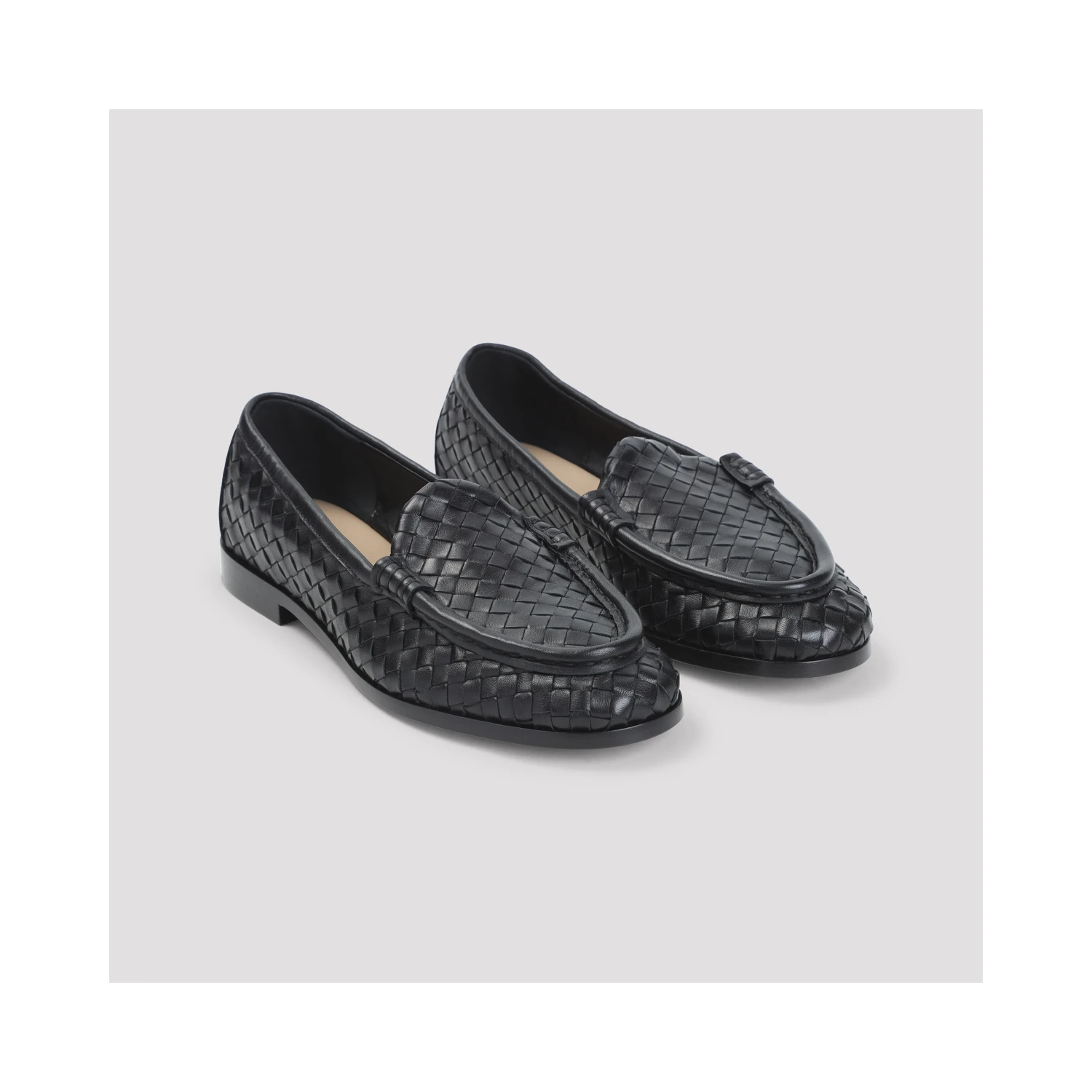Bottega Veneta Silenzio Supple Intrecciato Loafer