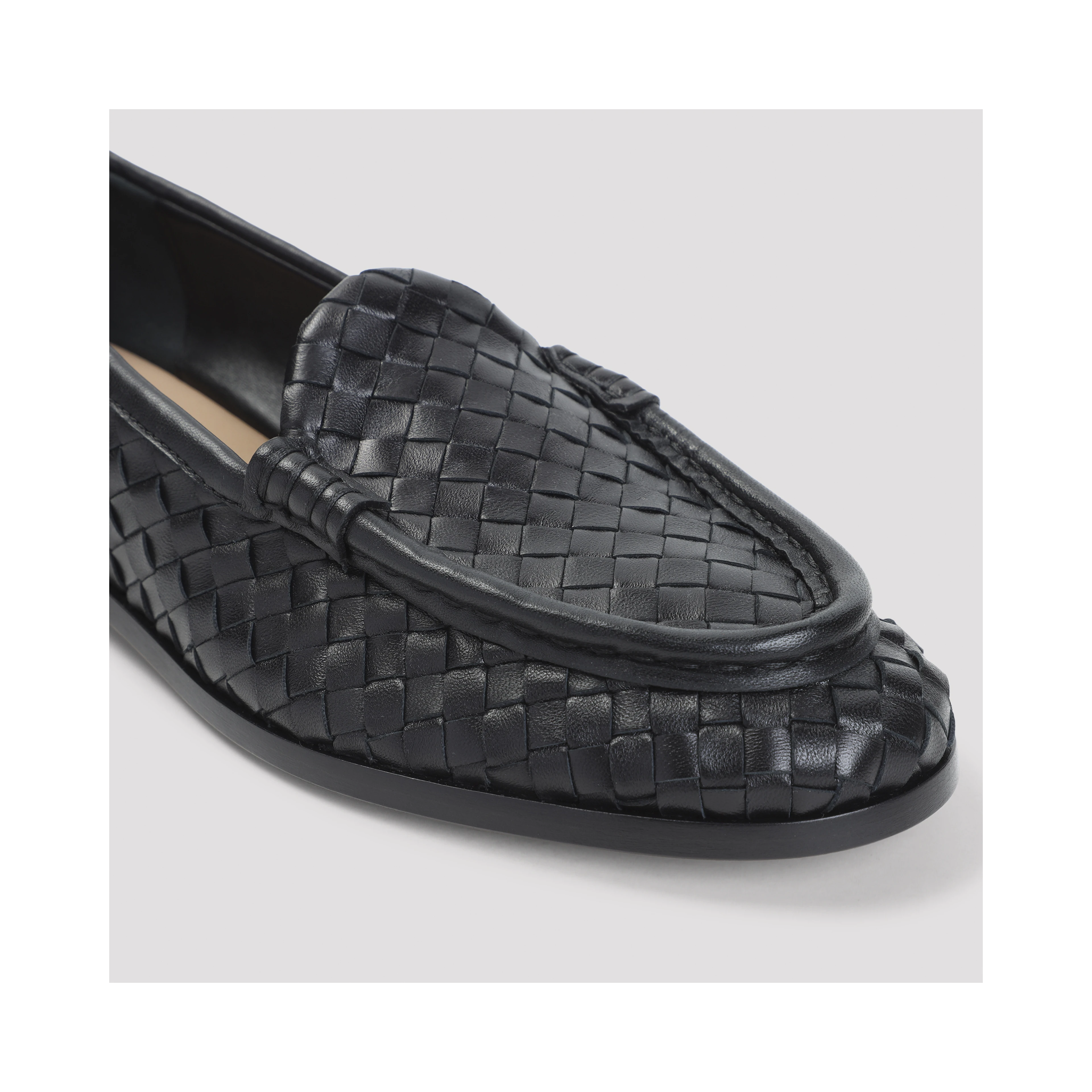 Bottega Veneta Silenzio Supple Intrecciato Loafer