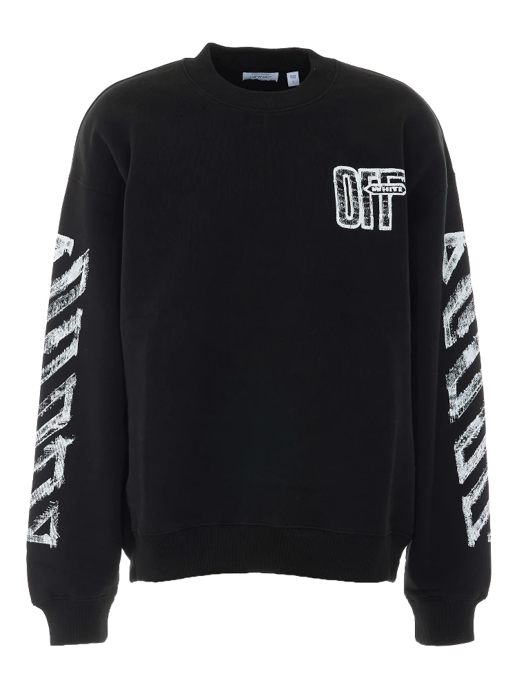 Off White Sweaters Black