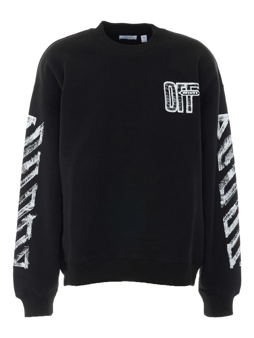 Off White Sweaters Black