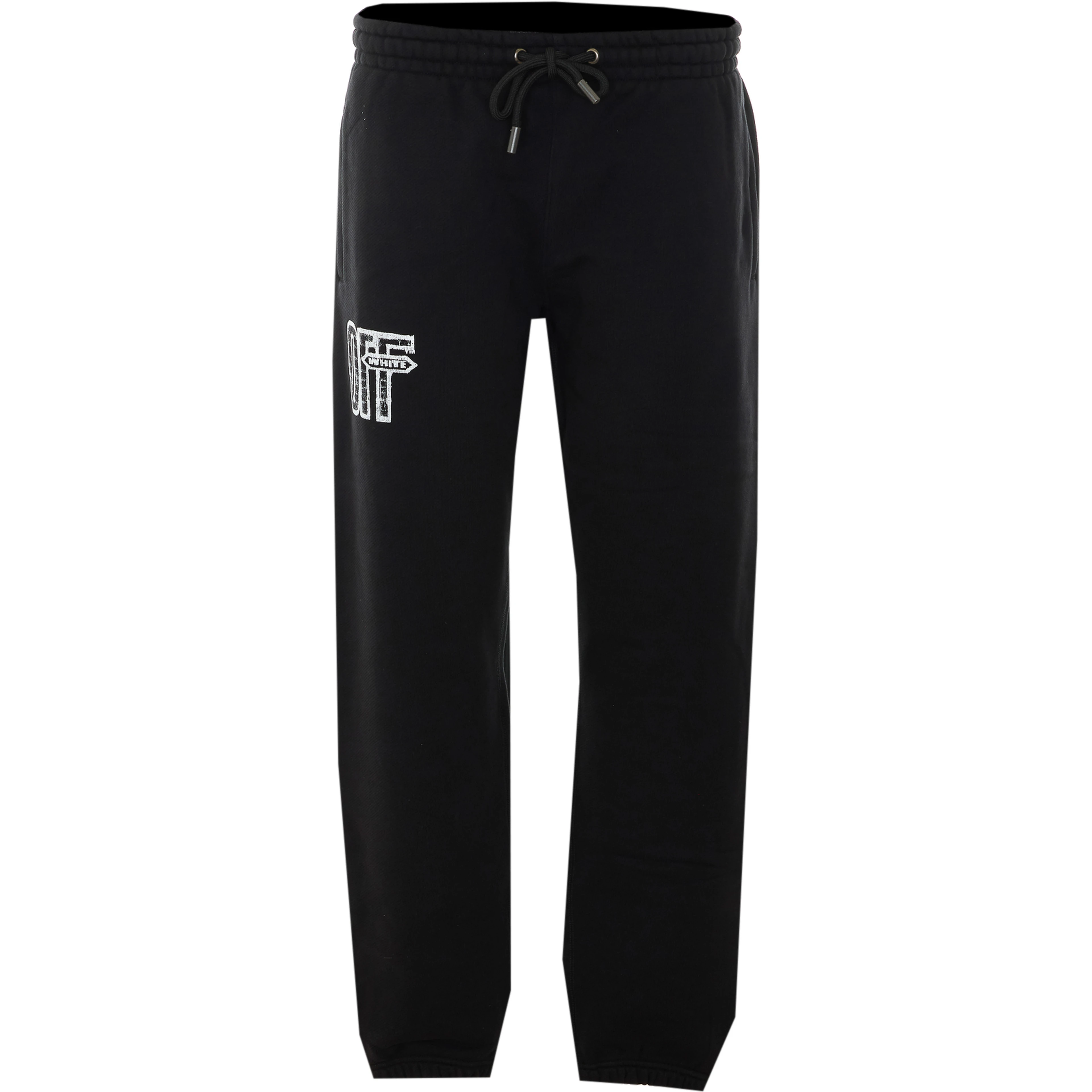 Off White Trousers Black