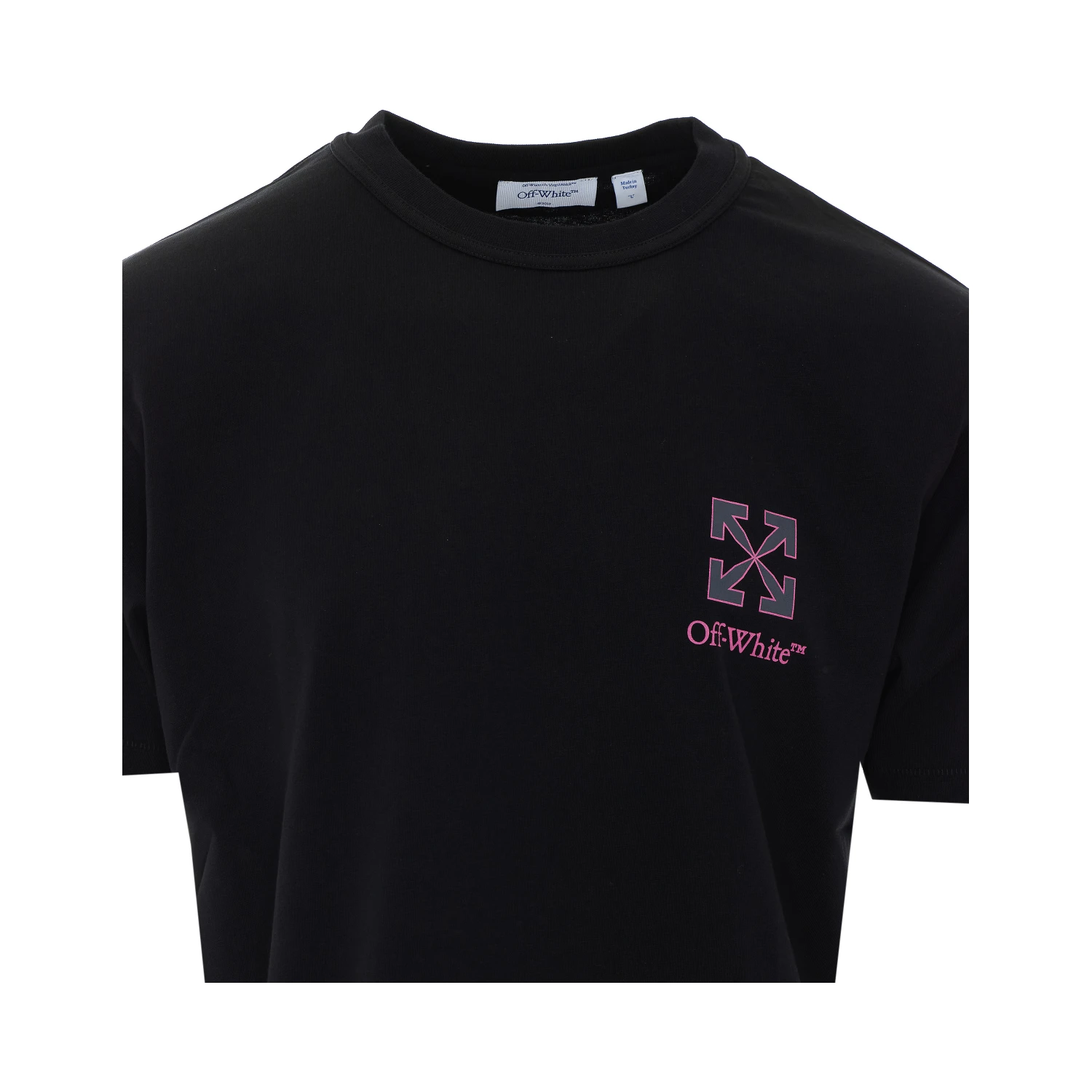Off White T-shirts and Polos Black
