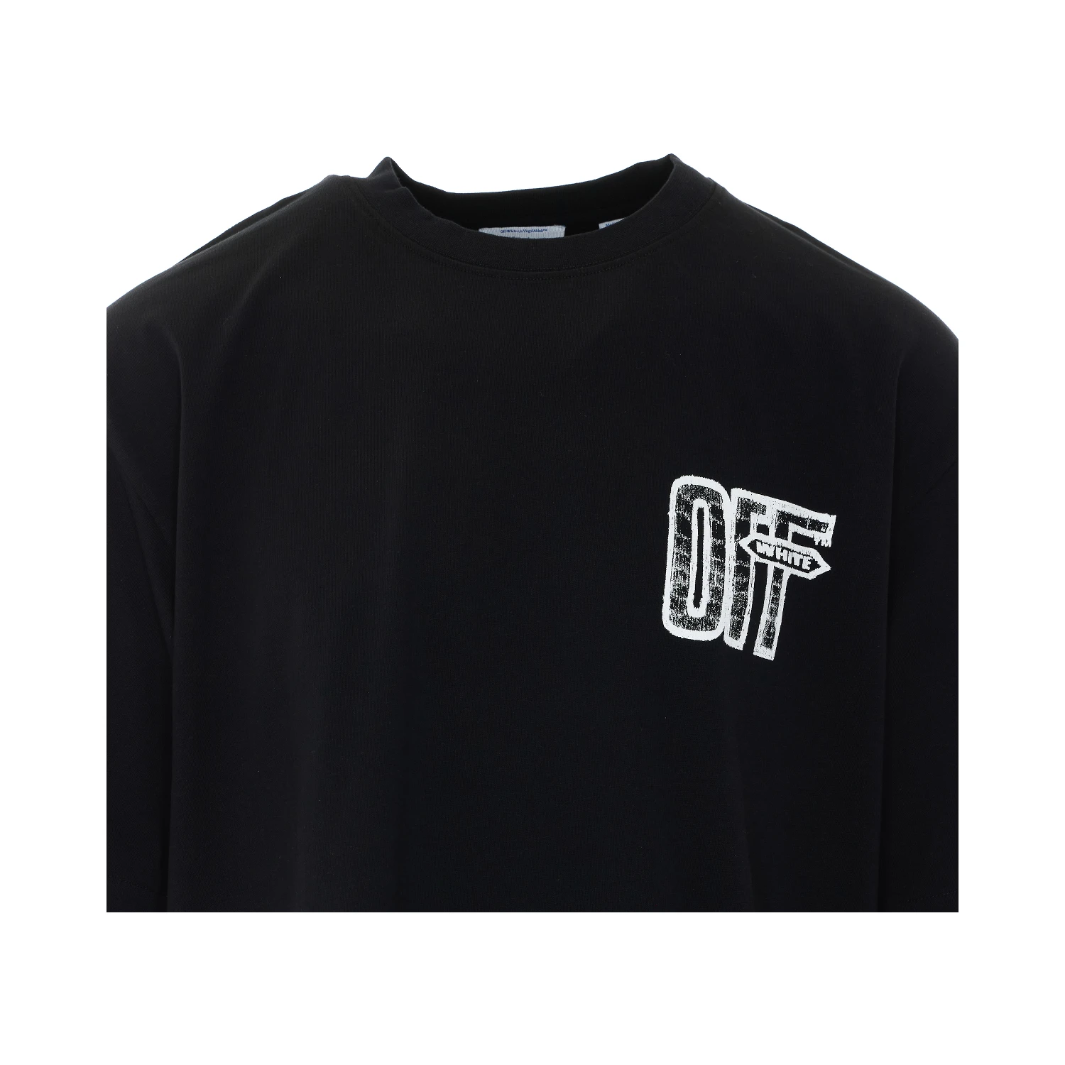 Off White T-shirts and Polos Black