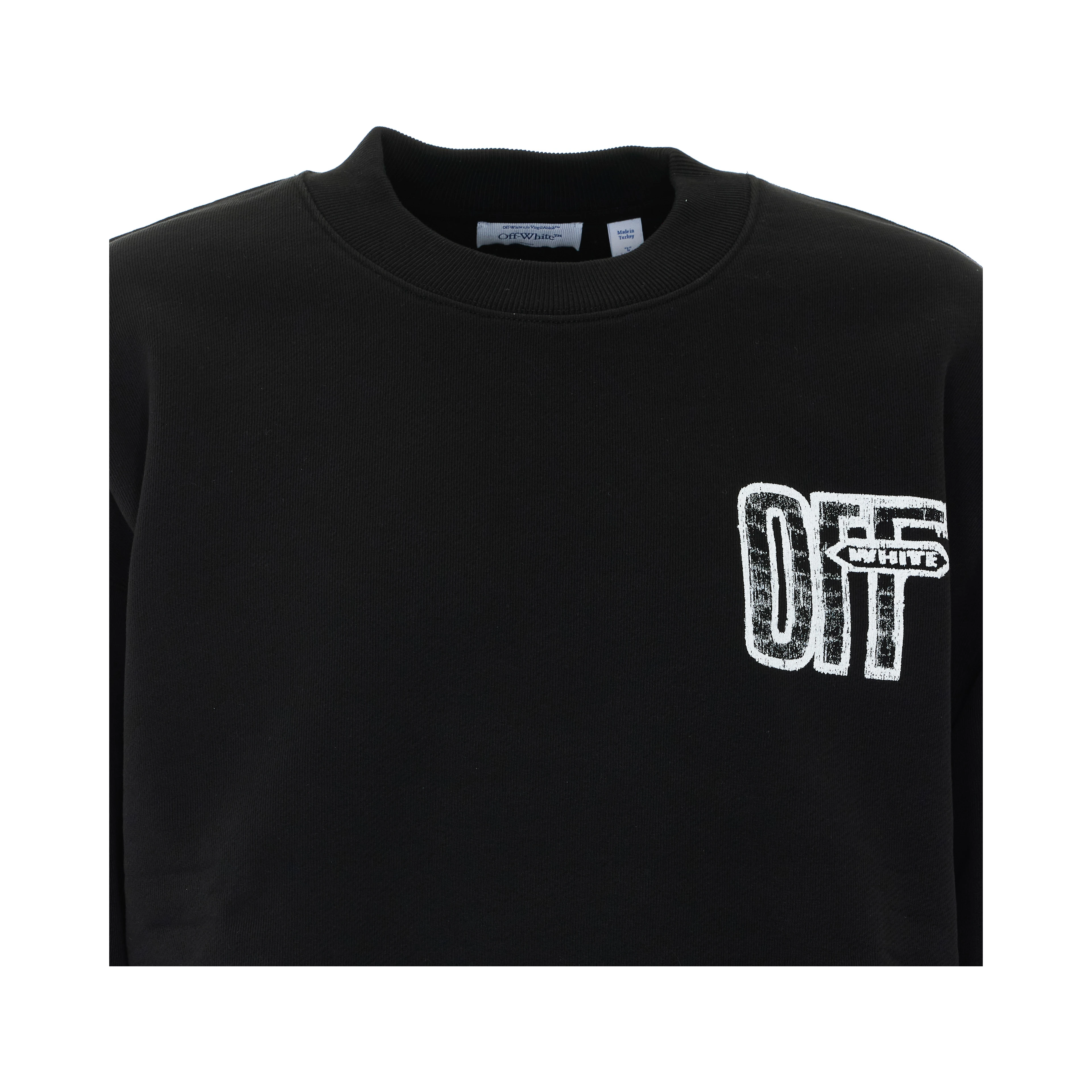Off White Sweaters Black