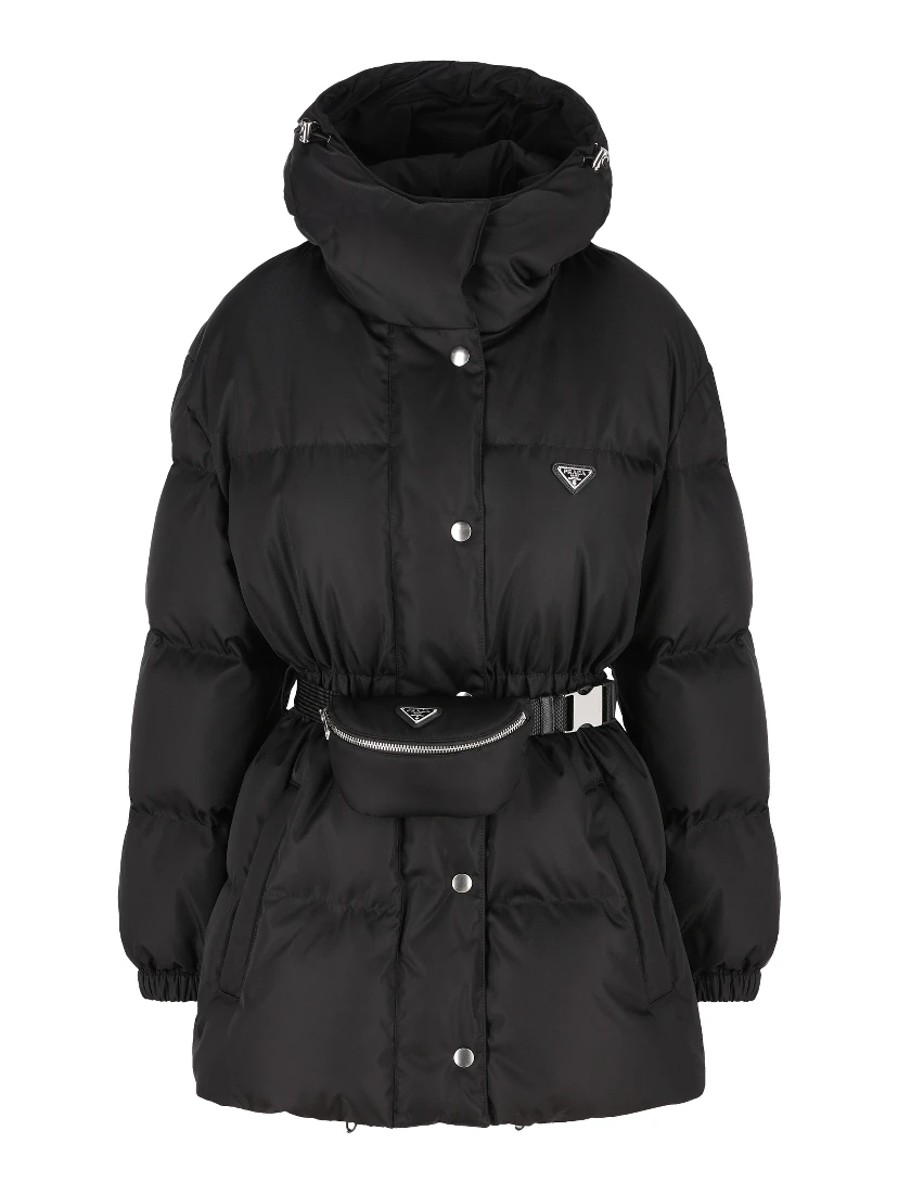 Prada Coats Black