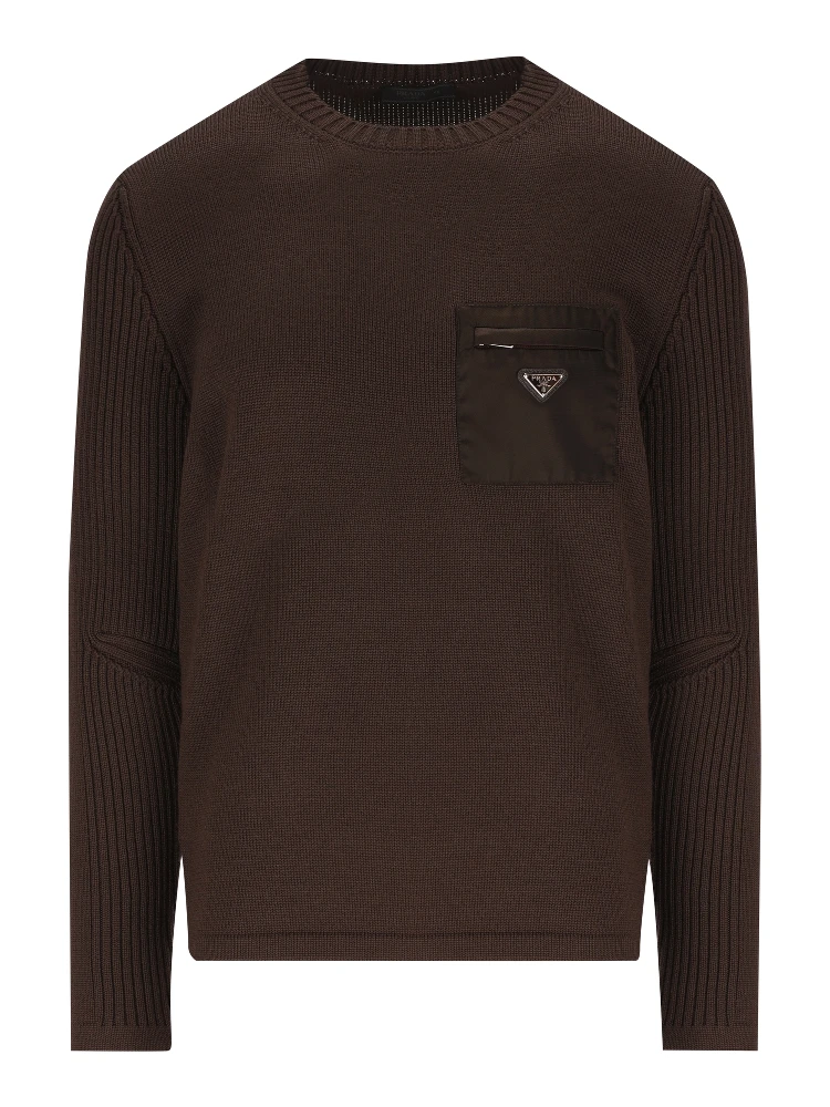 Prada Sweaters Brown