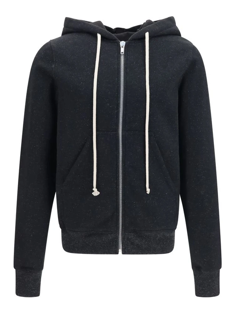 Black Cotton Sweatshirt