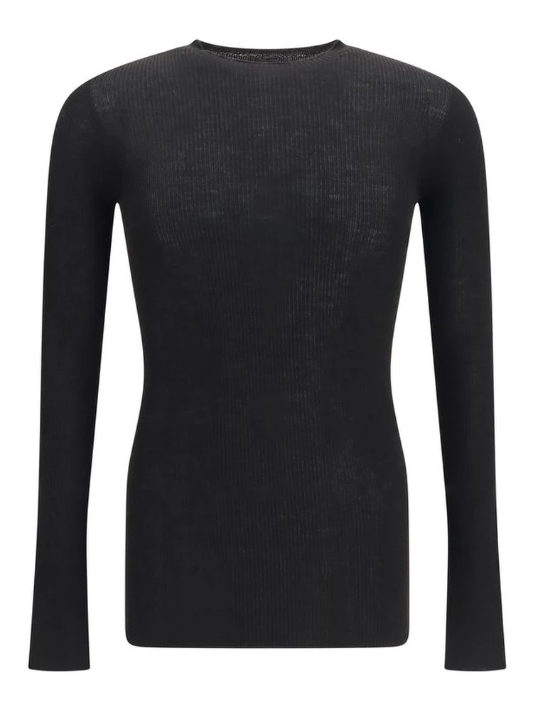 Black Wool Oves Aries Sweatshirt