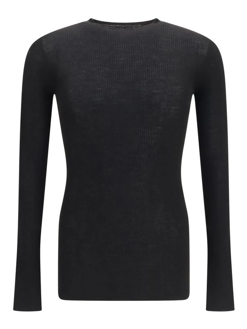 Black Wool Oves Aries Sweatshirt