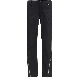 Black Wool Oves Aries Straight-Leg Jeans