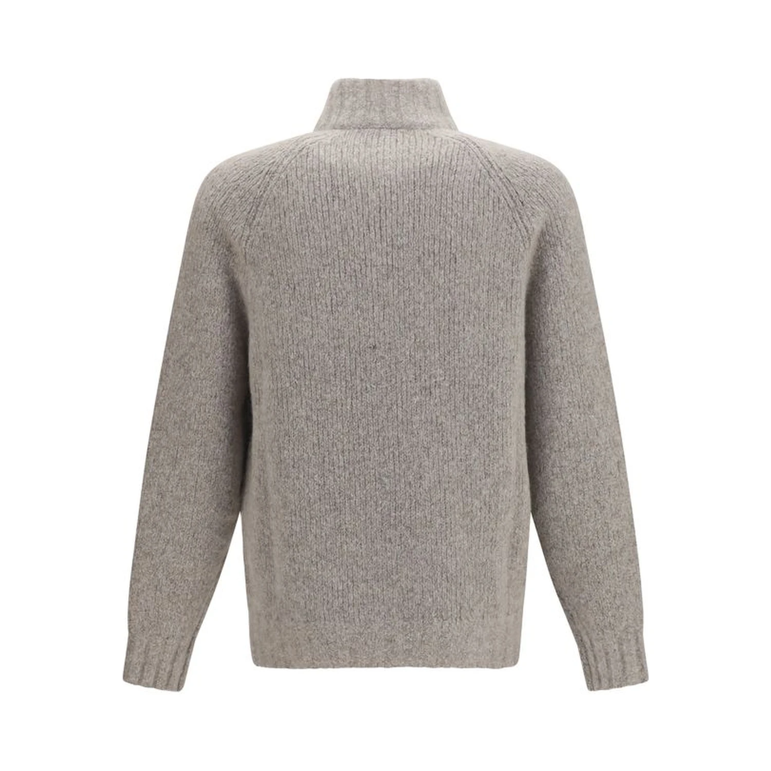 Gray Cashmere Cardigan