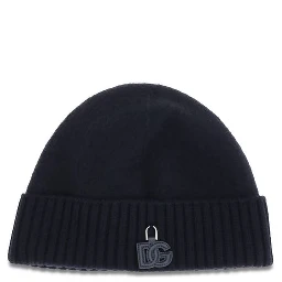 Black Wool Oves Aries Beanie