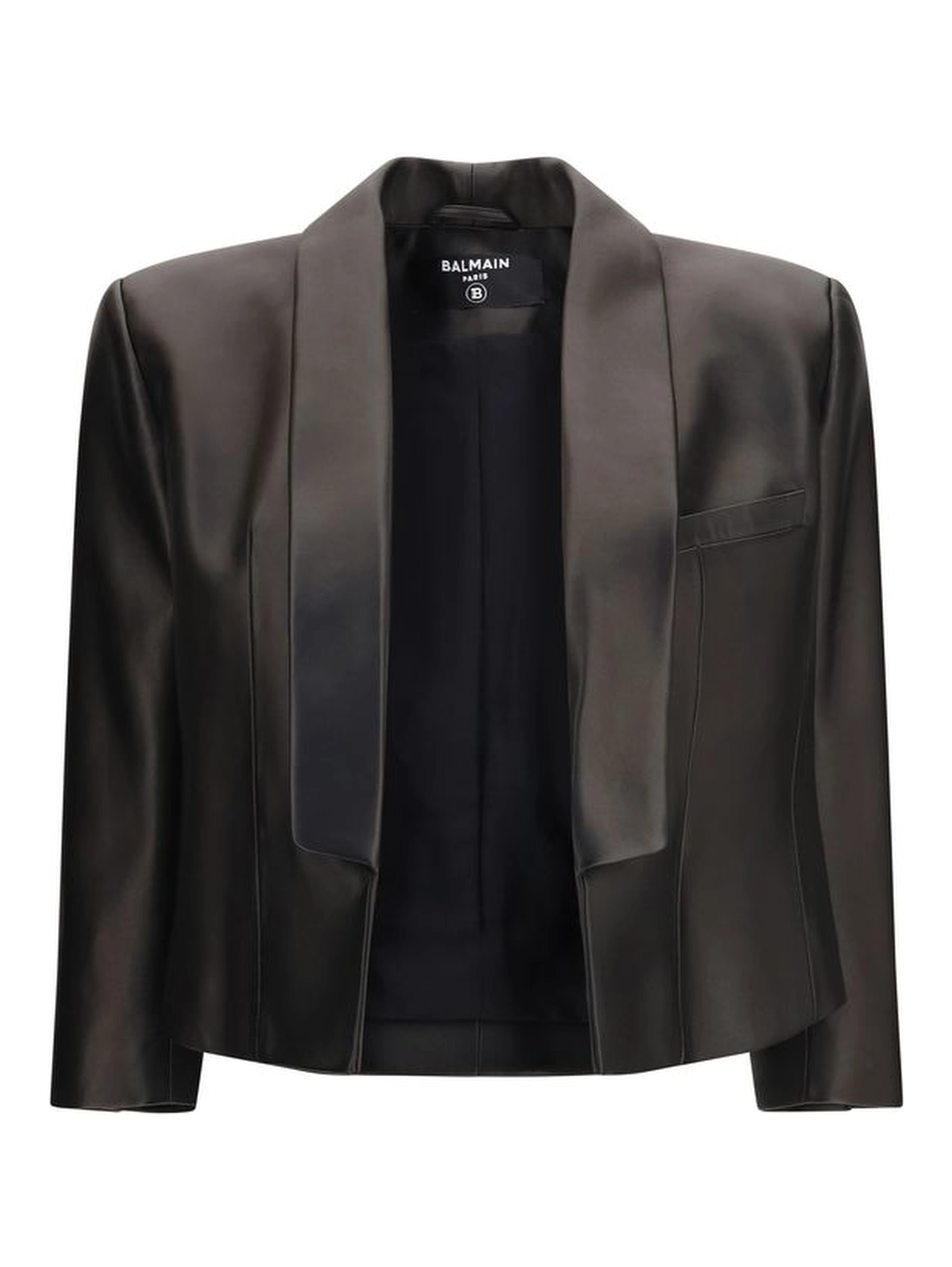 Black Lamb Ovis Aries Aries Leather Jacket