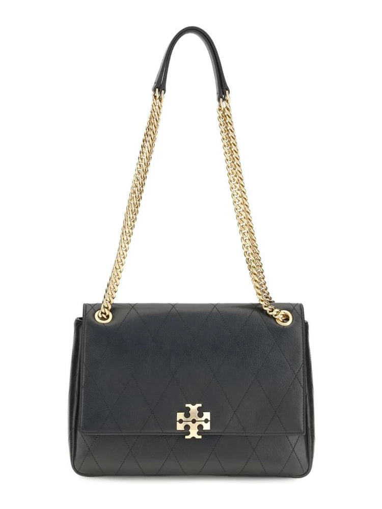 Black Calf Leather Bos Taurus Shoulder Bag